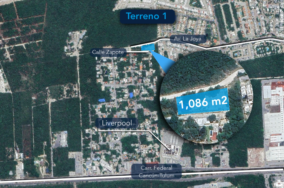 Terrenos en venta | Ideal para Desarrollo Inmobiliario | Playa del Carmen Av. La Joya-3