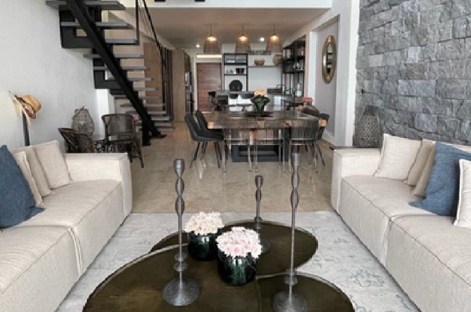 Departamento Frente al Mar en Akumal en Venta-4